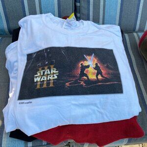 Vintage Star Wars Revenge of the Sith Movie Promo T Shirt Large